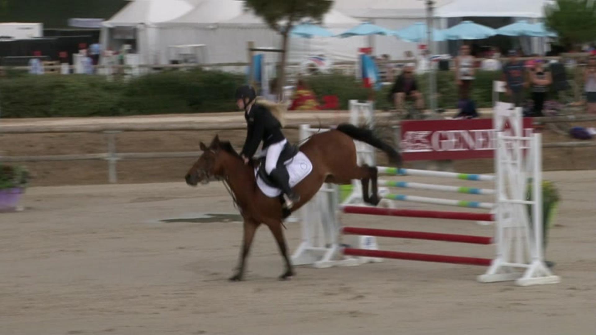 GRANDPRIX TV - Lamotte-Beuvron Open de France 2015 - Poneys - Poney Equipe  3D Cadet 2 ep2 - LUCIOLE DU PRE - NATASHA BALADIER