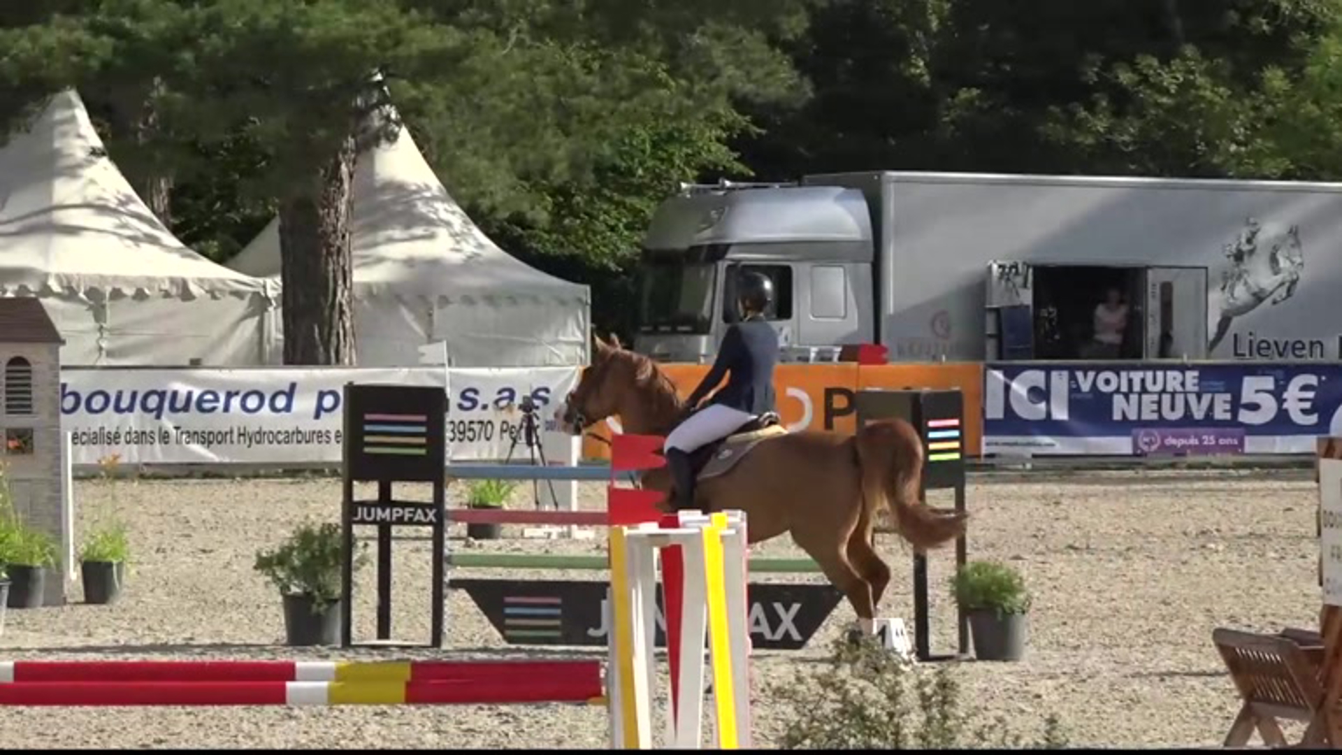 GRANDPRIX TV - LONS LE SAUNIER CSI3* JUIN 2018 - CL15 Table A - T A, one  round atc - R MES DE LA BAR - NATALIA GARCIA TORRES